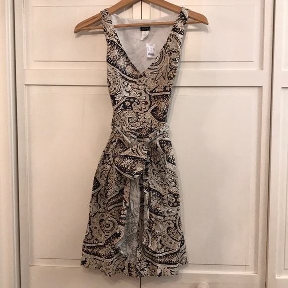 J. Crew Factory Dresses & Skirts - Printed sleeveless dress